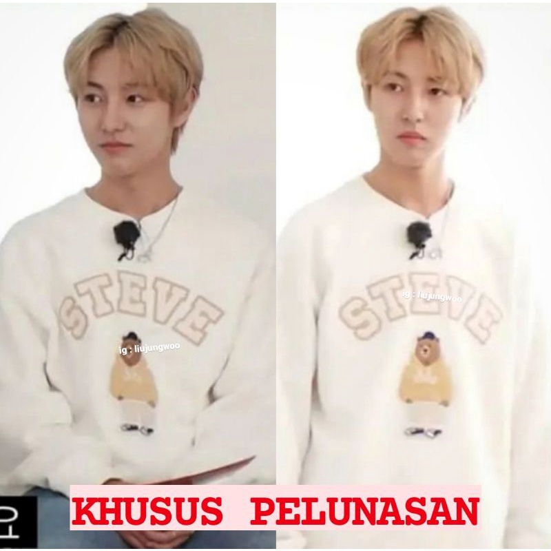 [KHUSUS PELUNASAN] RENJUN WHOAU STEVE SWEATSHIRT ORIGINAL