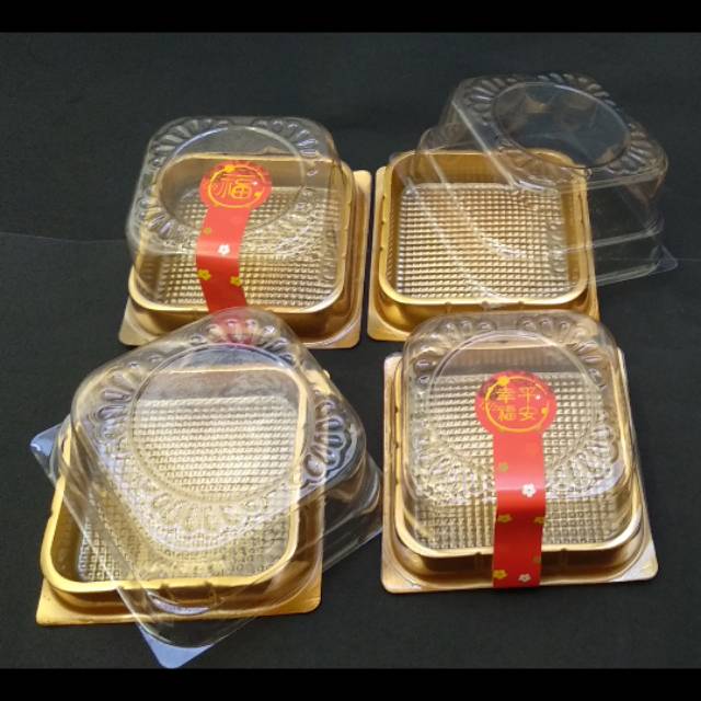 

Tray mooncake 8cm + tutup no stiker