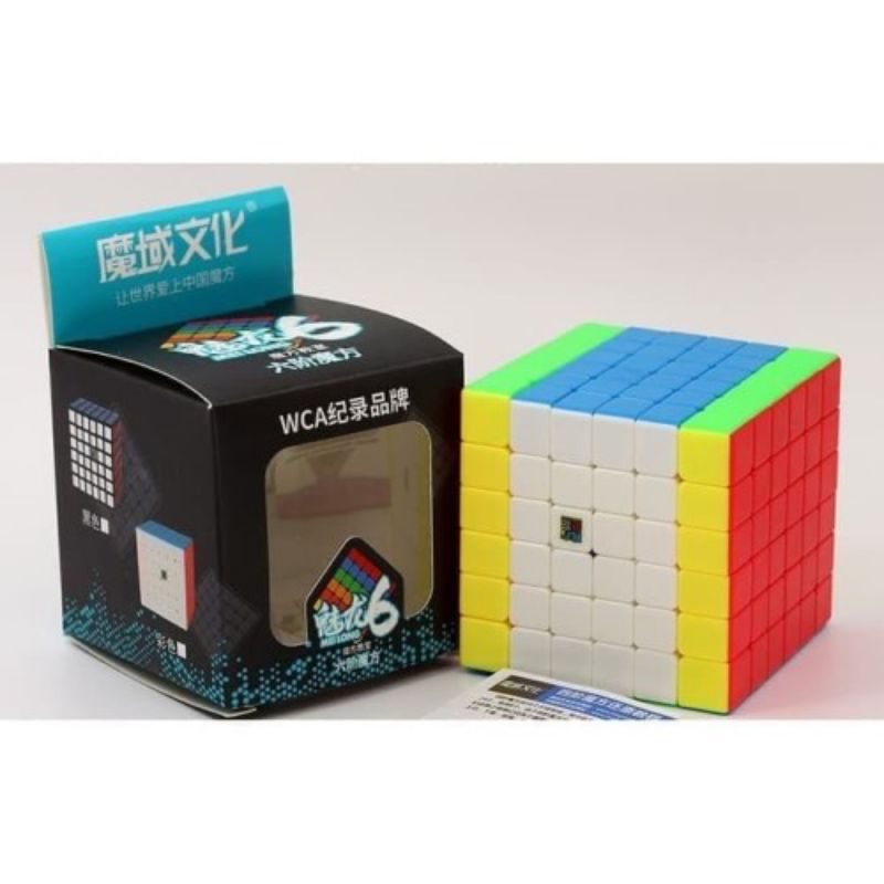 Rubik 6x6 Moyu Meilong 6x6 Stickerless ORIGINAL