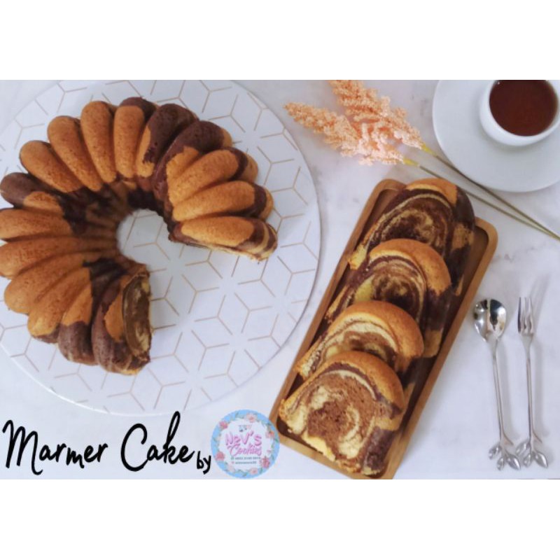 

Marmer Cake 3 Rasa