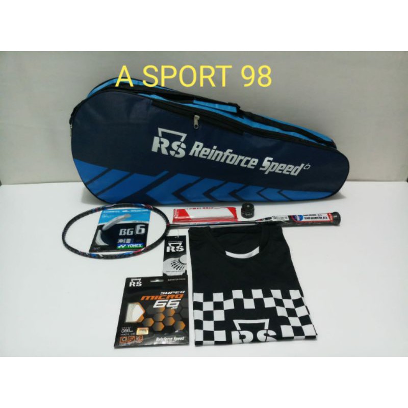 RAKET BADMINTON ORIGINAL DENMARK RS ISO POWER 222