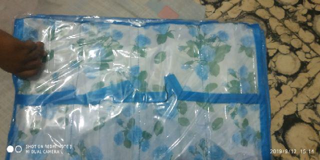 Promo Murah Set 4in1 Rak Gantung Motif Bunga Non Resleting (hbo+hso+hjo+underware) Kualitas Terbaik