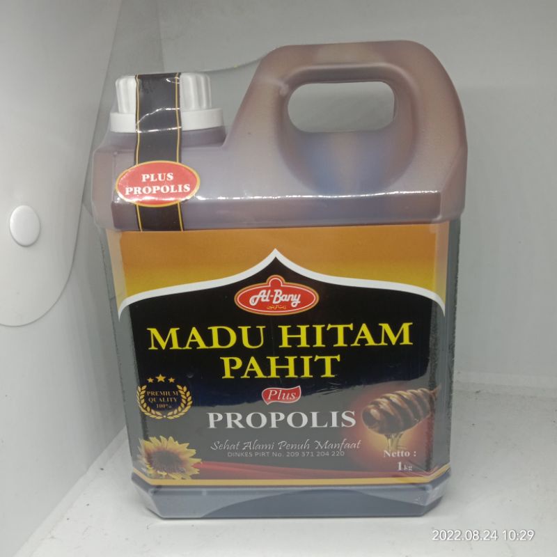 

Albany Madu Hitam Pahit Plus Propolis # 1kg