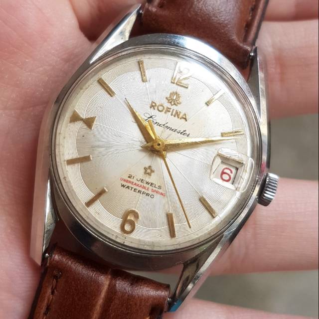 Jam tangan original Rofina Landmaster 21 jewels