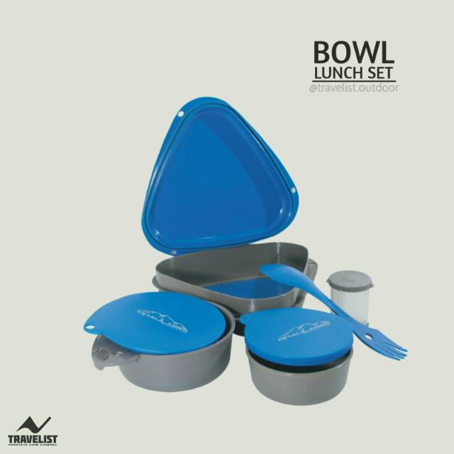 Dhaulagiri Bowl Lunch Set / misting / tempat makan / kotak makan / tupperware / rantang/ box makanan
