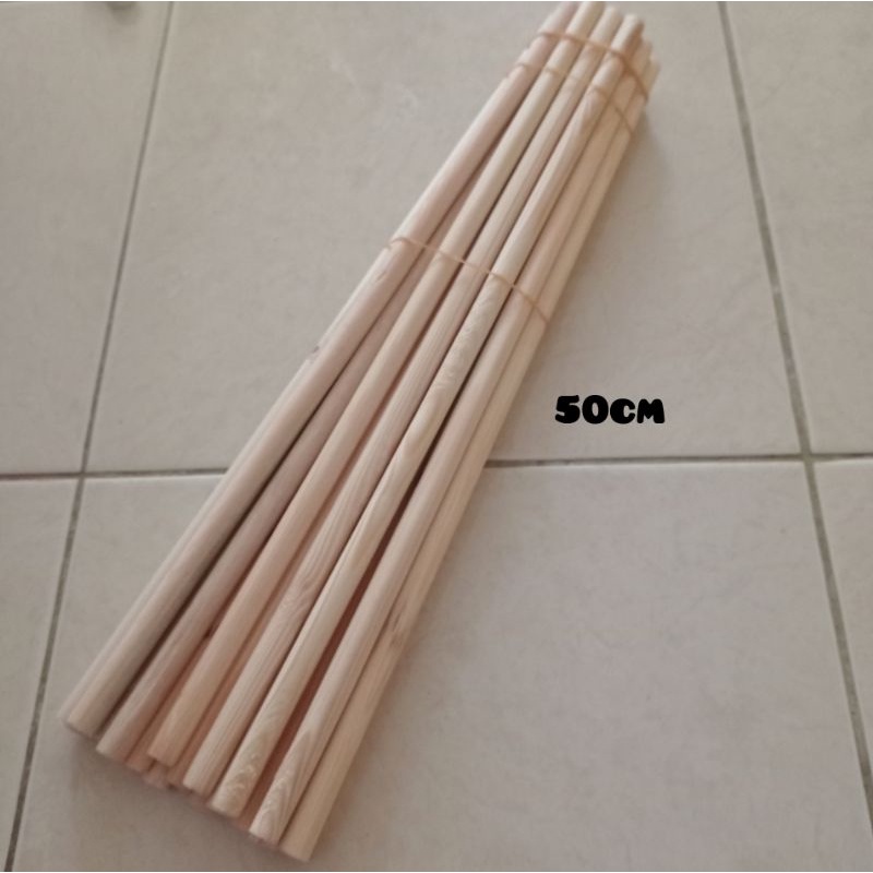 Kayu Dowel Macrame | Kayu Bulat Macrame | Kayu craft