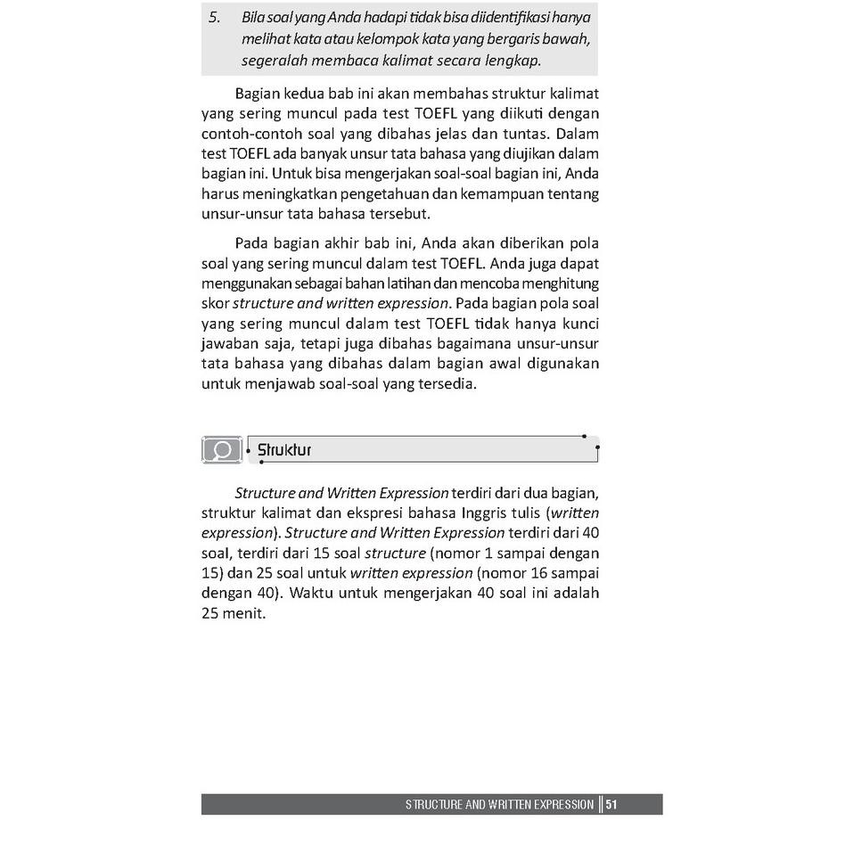 Jawaban Toefl Exercise 6 Guru Paud