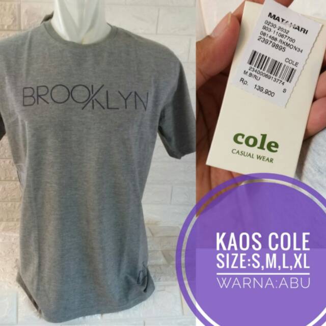 Kaos pria brand Matahari Ori