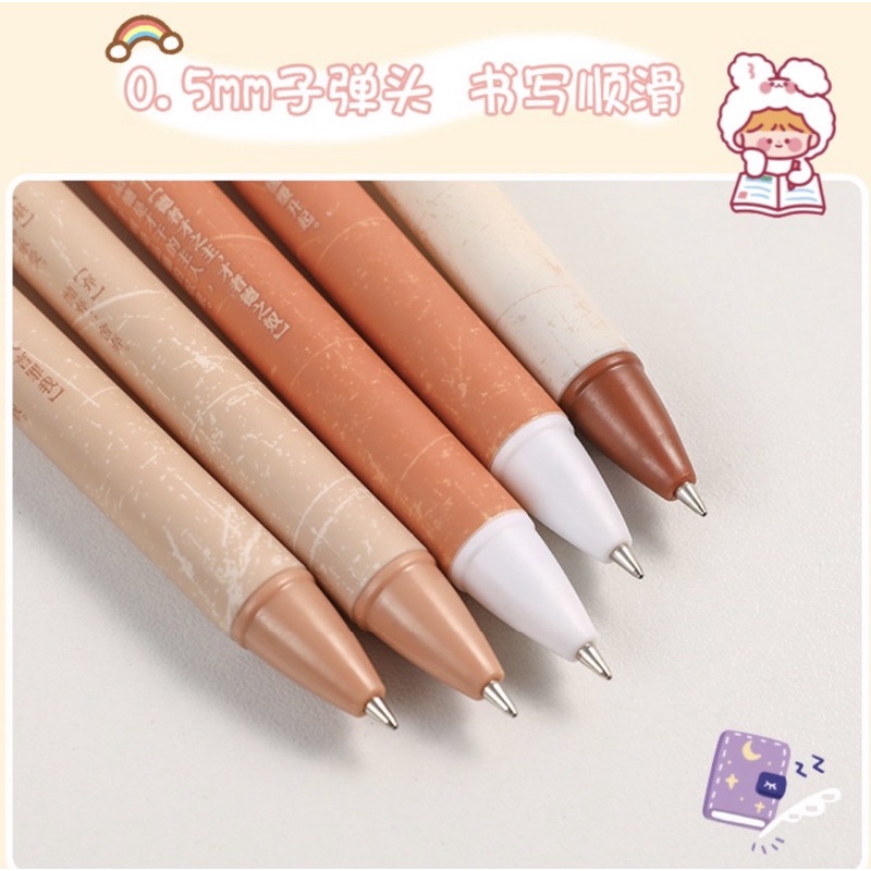 PENA 108 | PENA CAIR MEKANIK 1 SET 6 PENA | PENA MURAH | PULPEN UNIK | BOLPEN MOTIF-3