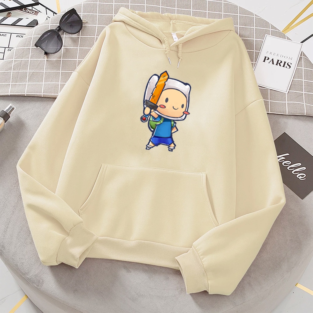 Sweater hoodie anak perempuan ADVENTURE TIME sweter anak cewek cowok