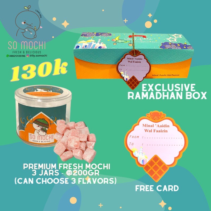 

Mochi Rasa Mochi Kecil Kecil Mochi Fruit Mochi Sukabumi Mochi Kacang ILY SO MOCHI HAMPERS LEBARAN