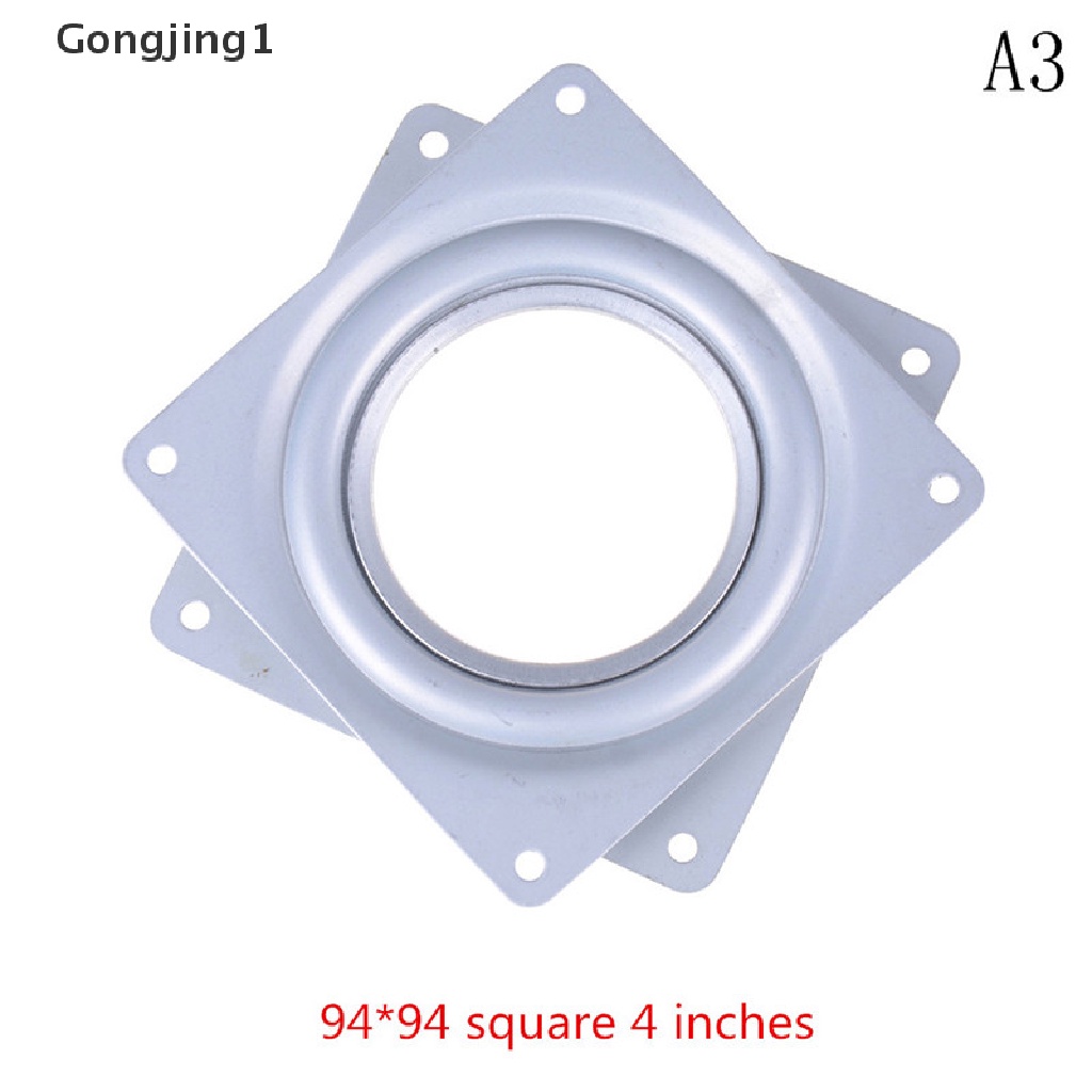 Gongjing1 Meja Putar Lazy Susan Bearing Bahan Metal