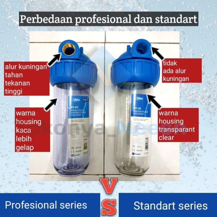 Filter air penguin FB - 10&quot; PP + CTO + 2 GAC Profesional series