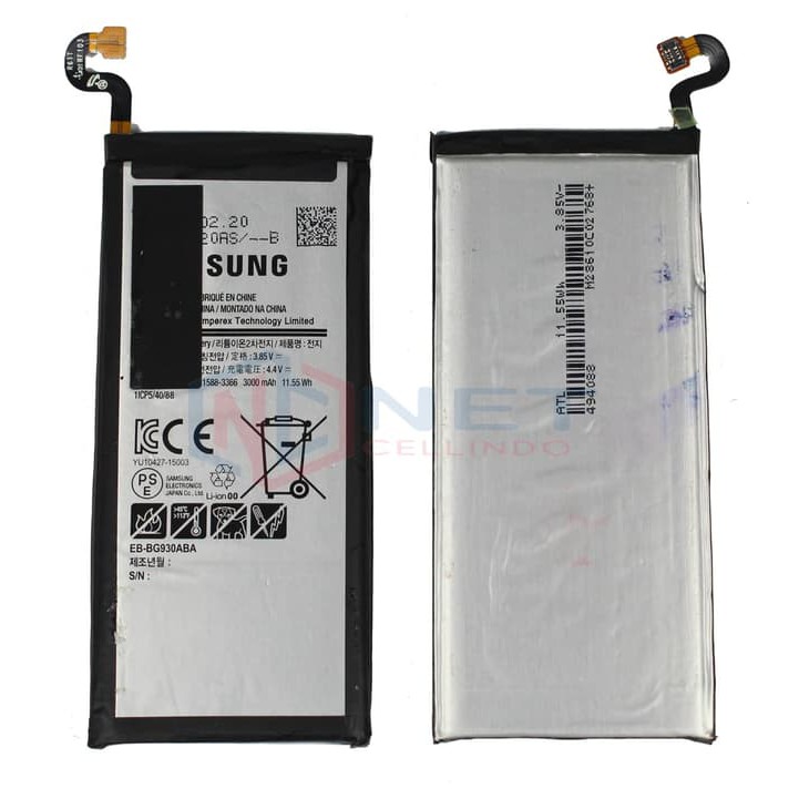 BATERAI SAMSUNG GALAXY S7 FLAT / BATRE SAMSUNG S7 / G930
