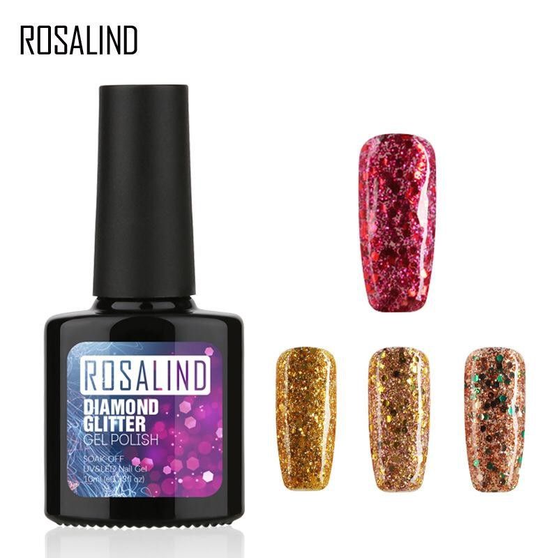 (21 - 40) ROSALIND 10 mL Diamond Series Gel Nail Polish UV LED / Kutek / Cat Kuku