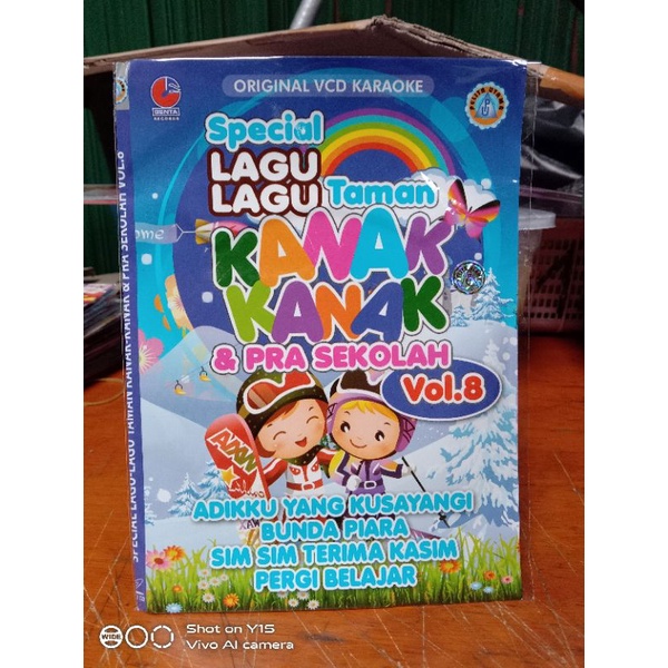 Kaset Vcd Original Spesial lagu taman kanak-kanak & pra sekolah vol 8