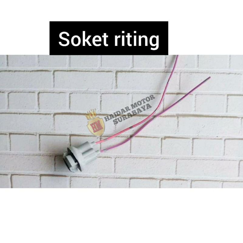 soket lampu riting/cop lampu riting/universal motor/all motor