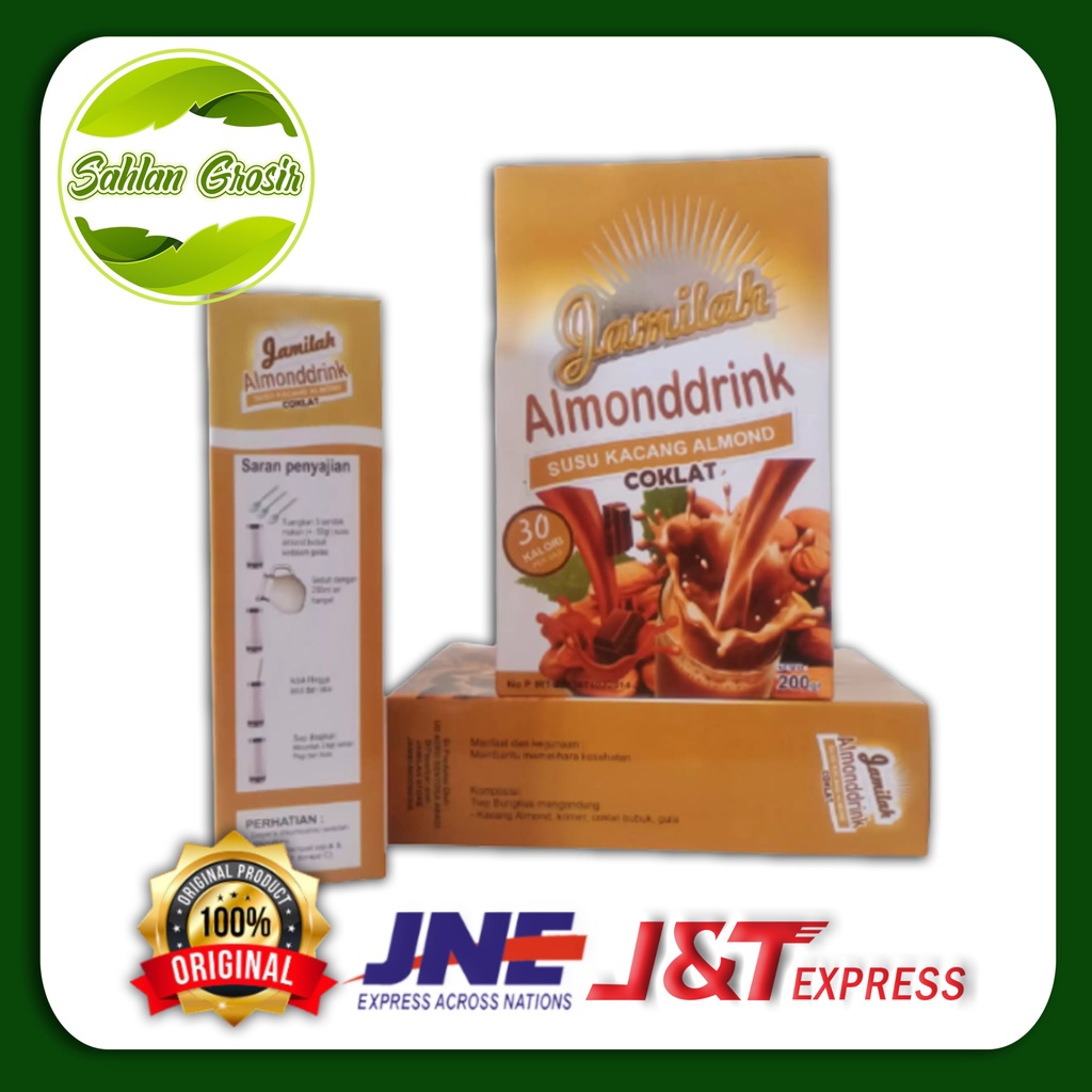 

SUSU KACANG ALMOND / SUSU UNTUK ASI / JAMILAH ALMONDDRINK COKLAT