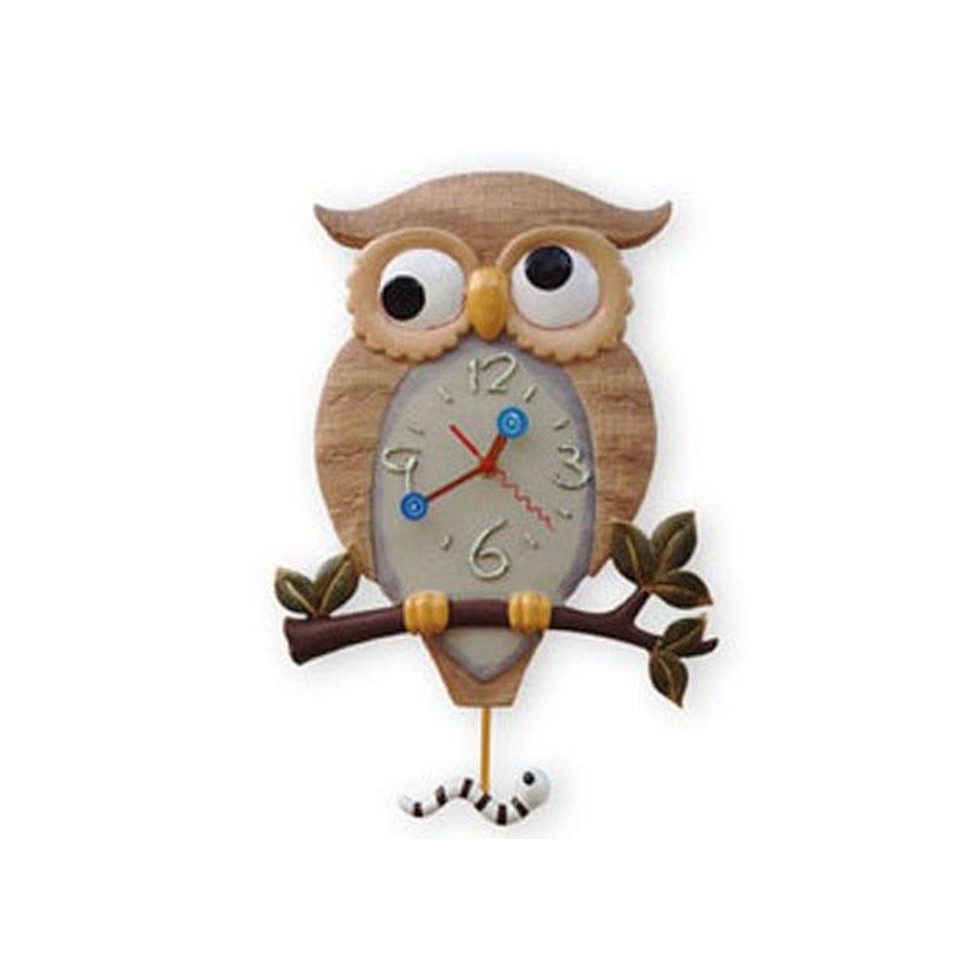 Jual Jam Owl Wall Clock Suku Cadang Murah Shopee Indonesia