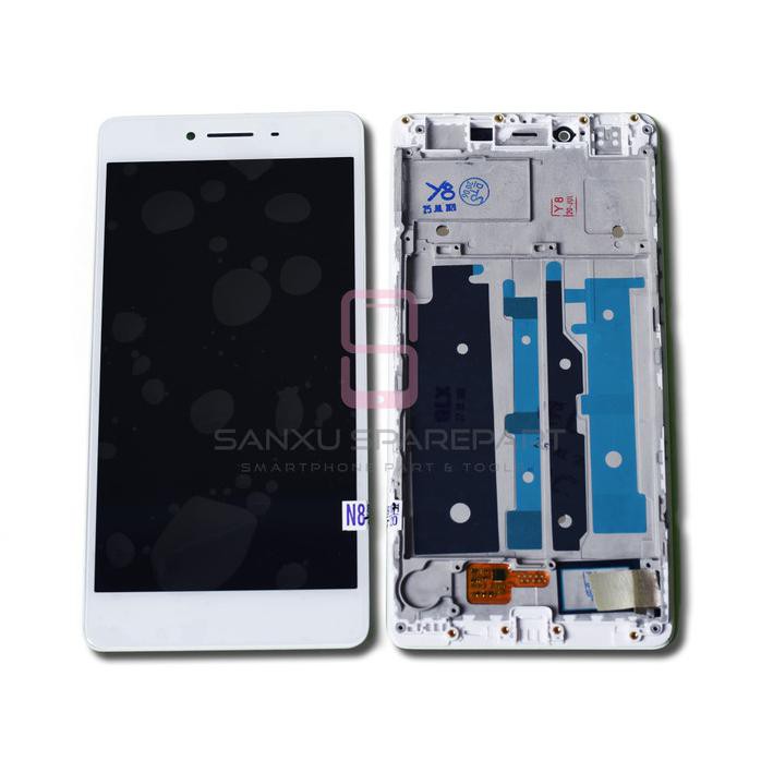 LCD TOUCHSCREEN OPPO R7S ORIGINAL COMPLETE PUTIH