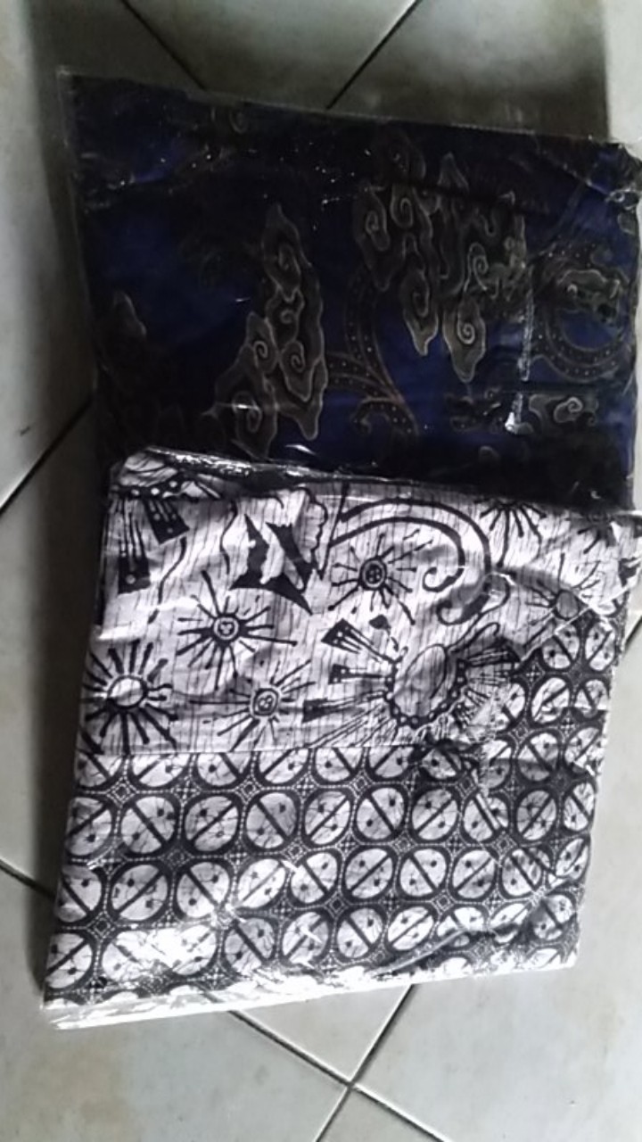 Tey-17 Batik Wanita Asj Sa Hrb026 Kenongo Kemeja Tosca Pendek