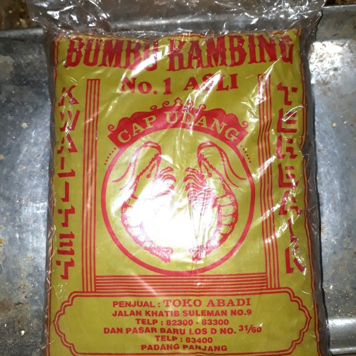 

Roxx.ea - .ea - .ea Cap Udang Bumbu Pemasak Kambing 1 Kg