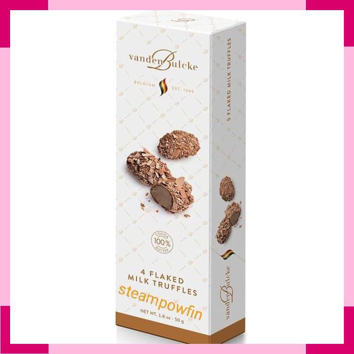

Vandenbulcke Belgian Chocolate Flaked Milk Truffle Cokelat Coklat