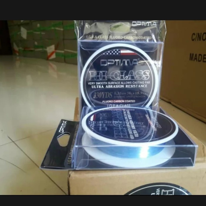Senar Pancing Super Kuat OPTIMA HICLASS Warna Biru Laut