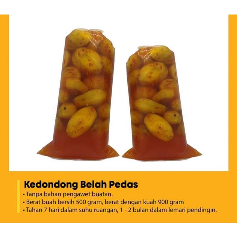 

manisan kedongdong manis/pedas