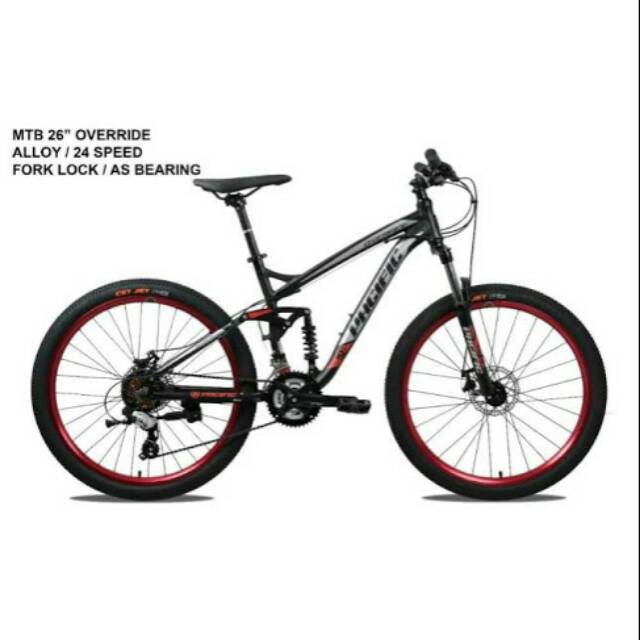 MTB Pacific Override 26inch Full Susp