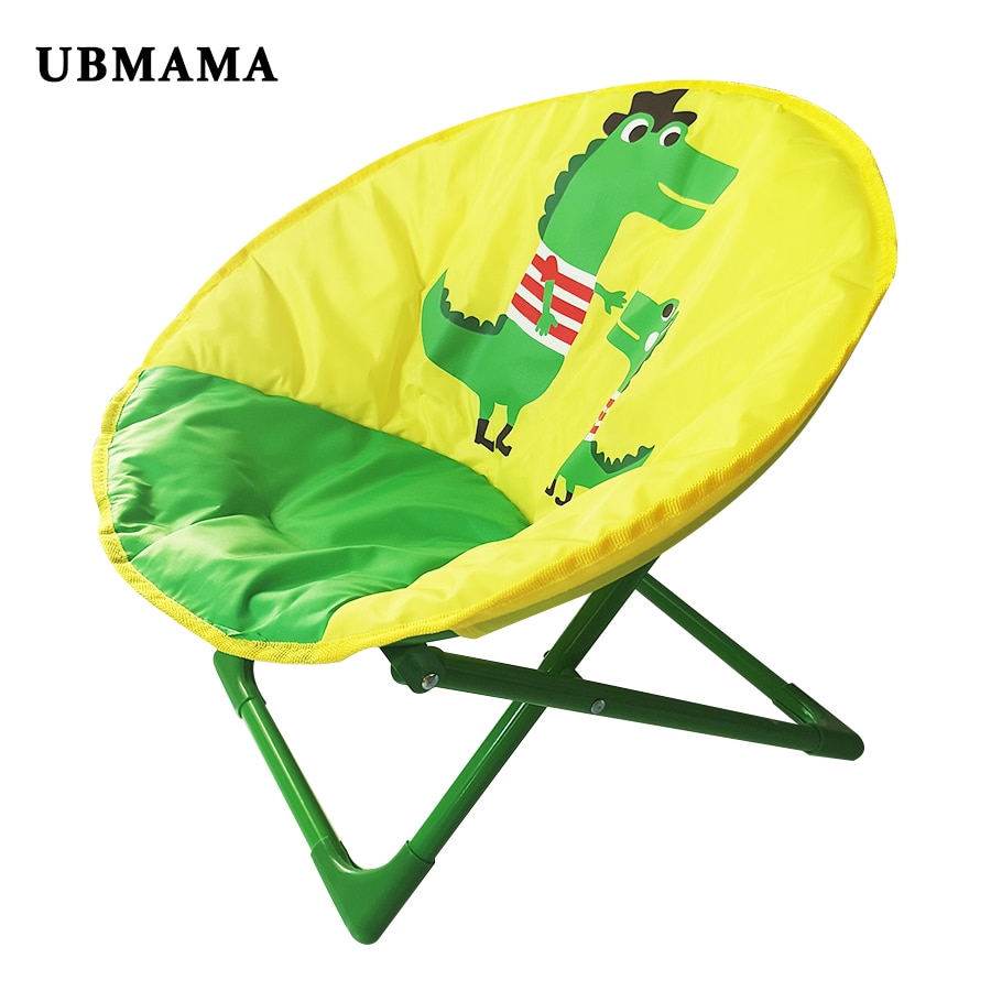 2019 Lounge Chair For Toddlers And Kids Lightweight Foldable Kids Saucer Chair Children Folding Round Seat Camping Chairs Shopee Indonesia