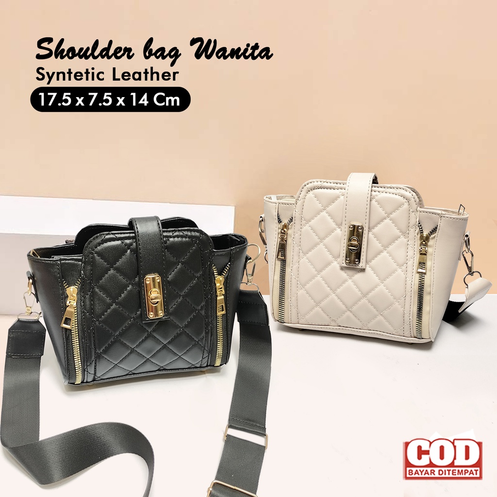 Tas slempang kulit sintetis wanita handbag remaja dewasa tas wanita murah shoulderbag cewek