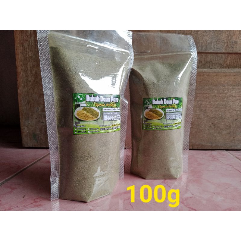 

Bubuk daun pare 100 gram