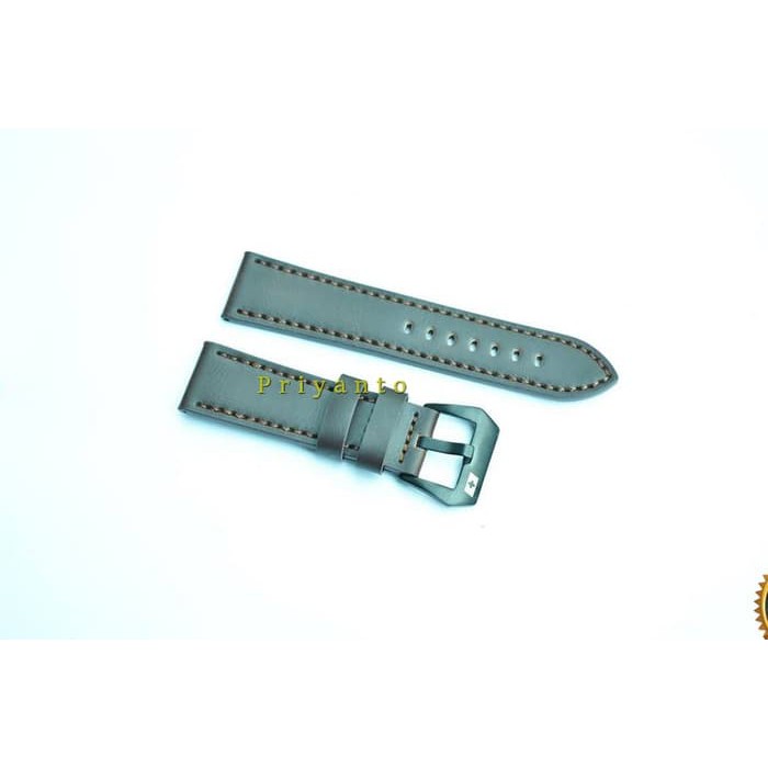 Tali Jam Tangan Swiss Army 22 24 26mm Coklat Free pen SwissArmy
