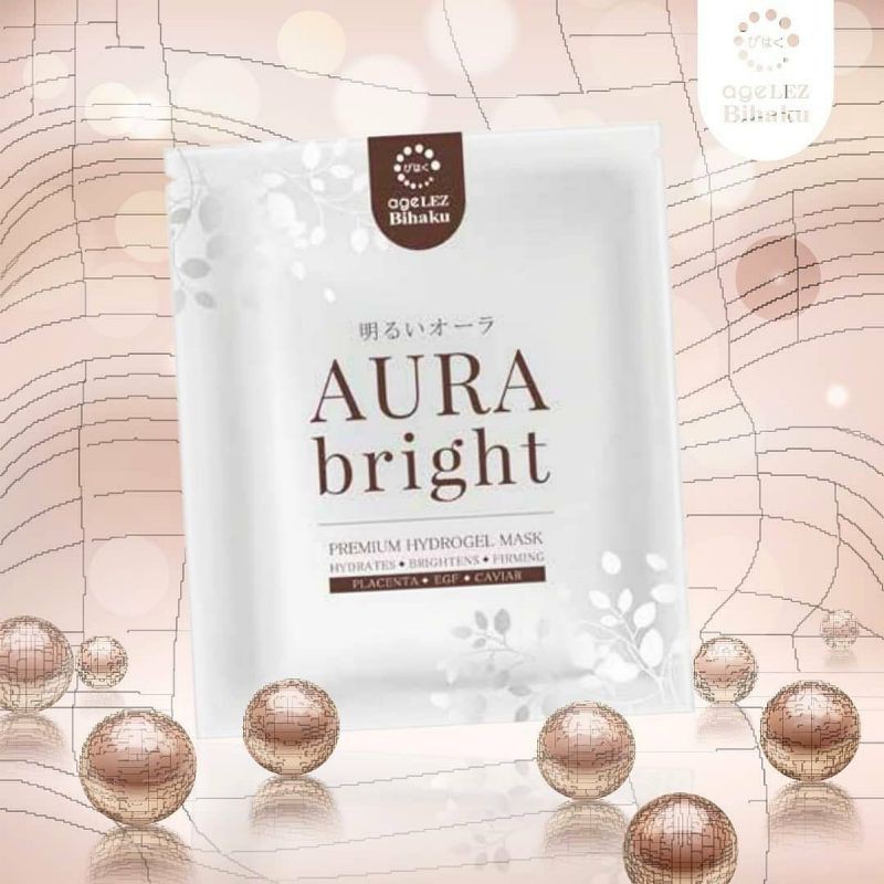 PREMIUM HYDROGEL MASK AURA BRIGHT per PCS