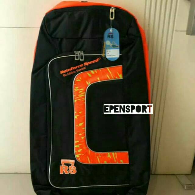 Tas Raket Badminton RS BT6 236 orange/lemon