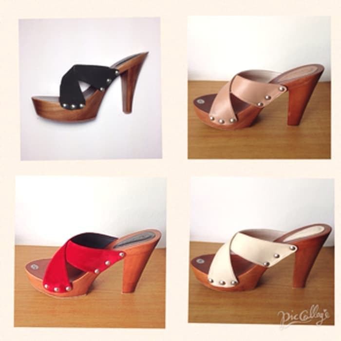 Bq1064 Sepatu Hak Peep Toes Impor/Sepatu Wanita Batam Import 2842YM Arunni/Sandal Wanita/High Heels