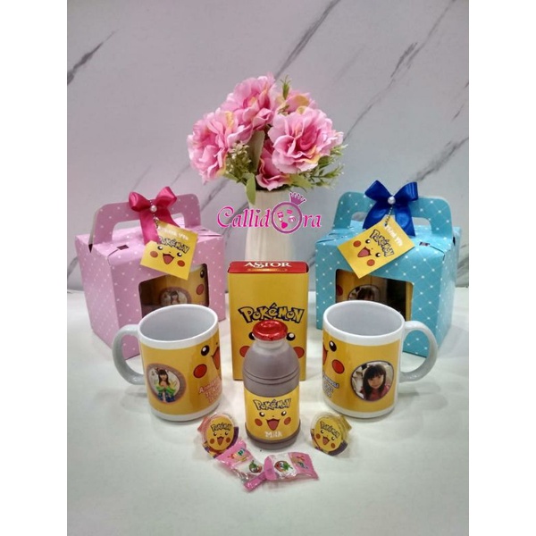 hampers snack mug ultah-goodiebag/souvenir ulang tahun/khitanan/hampers sekolah kenangan