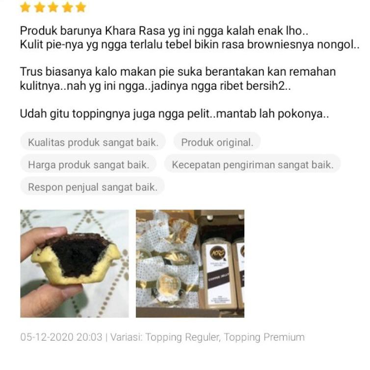 

PROMO 8.8 Pie Fudy Brownies Belgian Dark Coklat / Pie Brownies Panggang By Khara Rasa TERMURAH TEREN