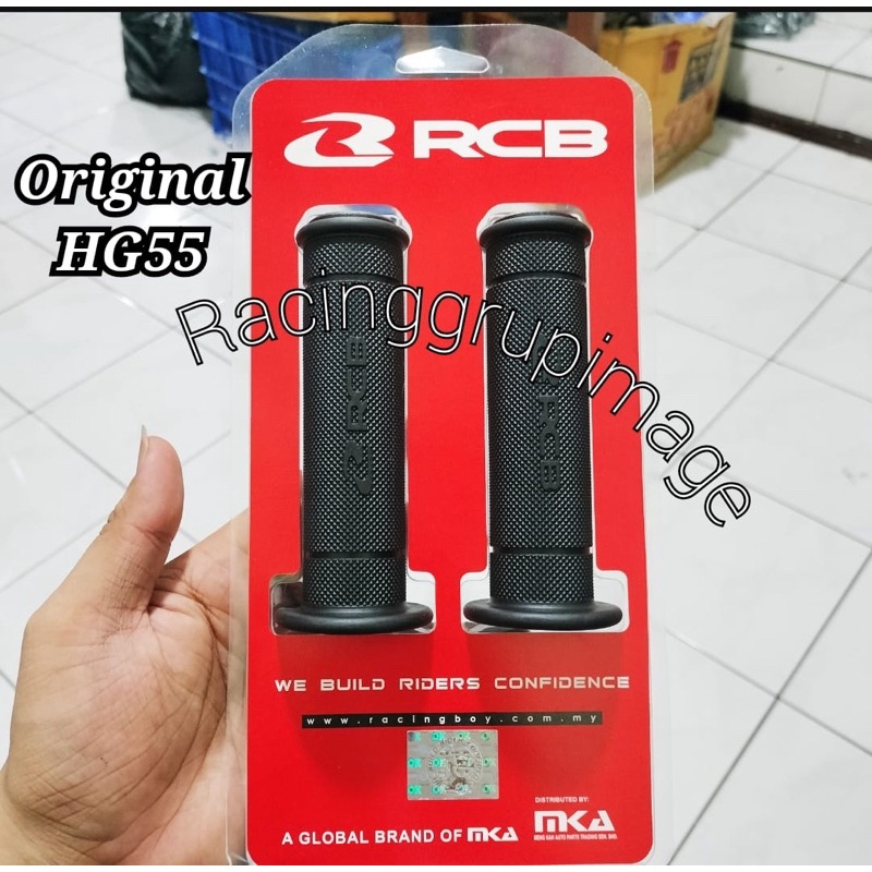 Handgrip Handfat Grip  RCB Original  HG55 Bulu Racing Boy Malaysia Original Aerox Nmax Pcx Beat Vario