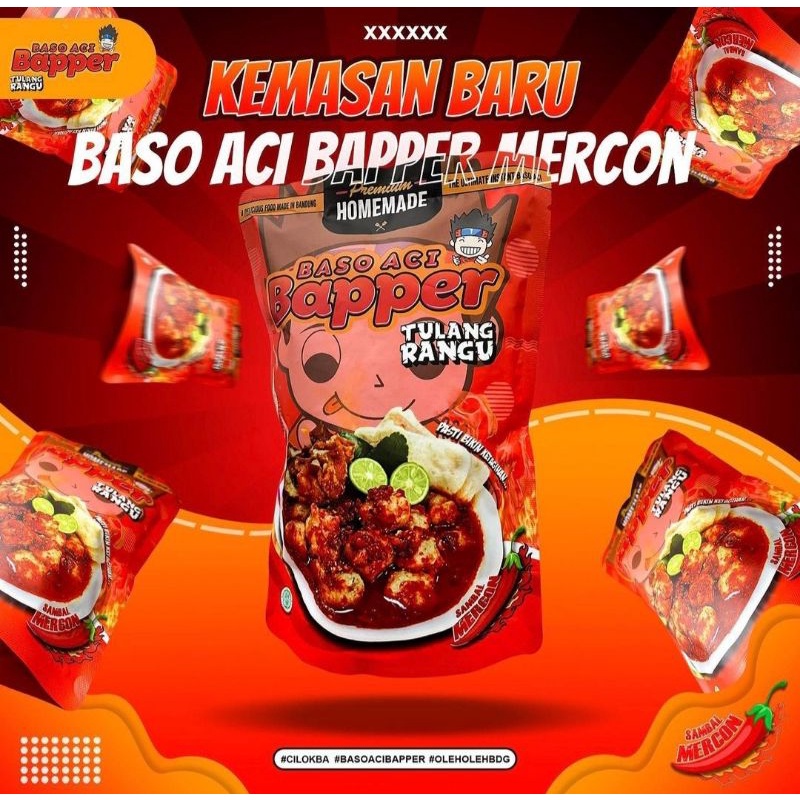 

Boci Bapper Tulang Rangu Varian Sambel Mercon