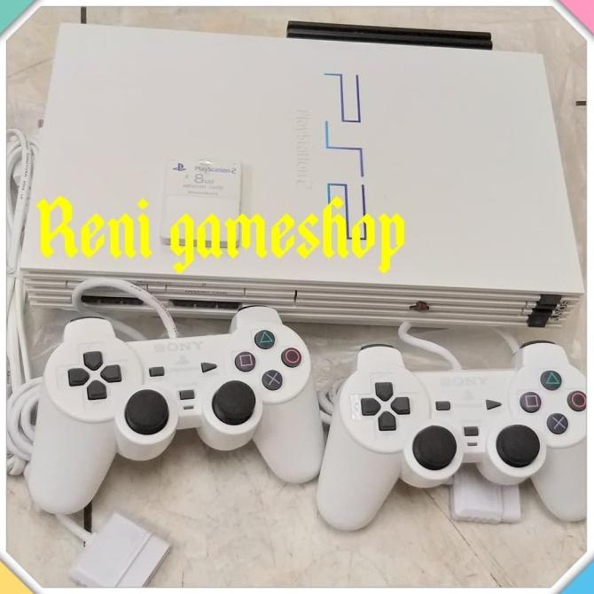 PS2 FAT WR.PUTIH(LIMITED EDITION)MULTYFUNGSI HDD 160GB PAKET STICK OP