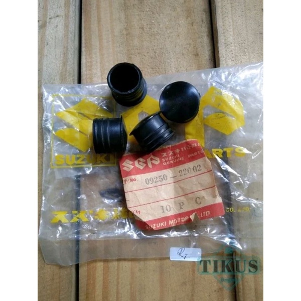 karet sumpel tutup lubang swing arm lengan ayun belakang Suzuki fr50 fr70 fr80 a100 rc80 rc100 f90 f