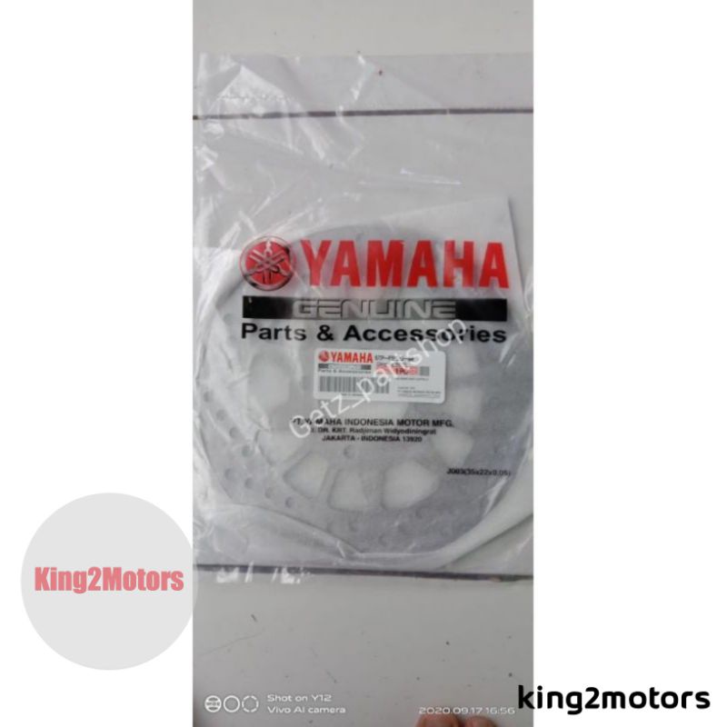 Piringan Cakram Rem Depan Disk Brake Ori Yamaha Jupiter z Vega R/new Mx Xride