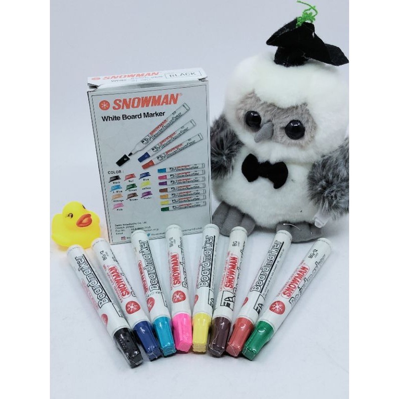 

spidol boardmarker snowman