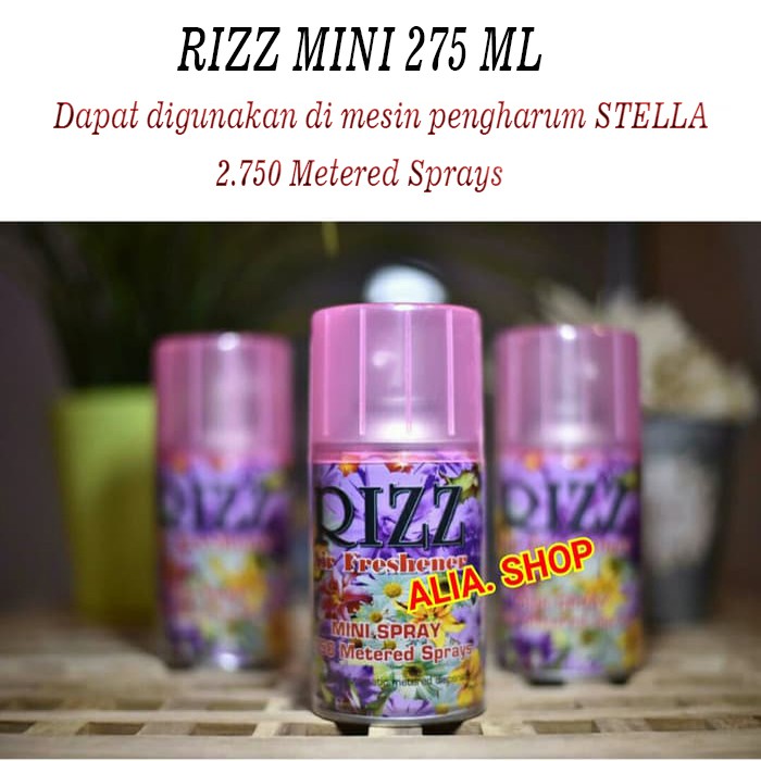 Isi ulang Pengharum Ruangan RIZZ 275 ML