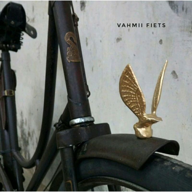 stopppan slebor sepeda ontel - maskot garuda depan sepeda ontel