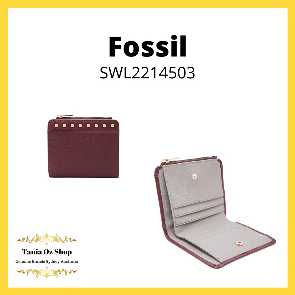 Dompet Wanita Fossil Jori RFID Bifold Fig SWL2214503