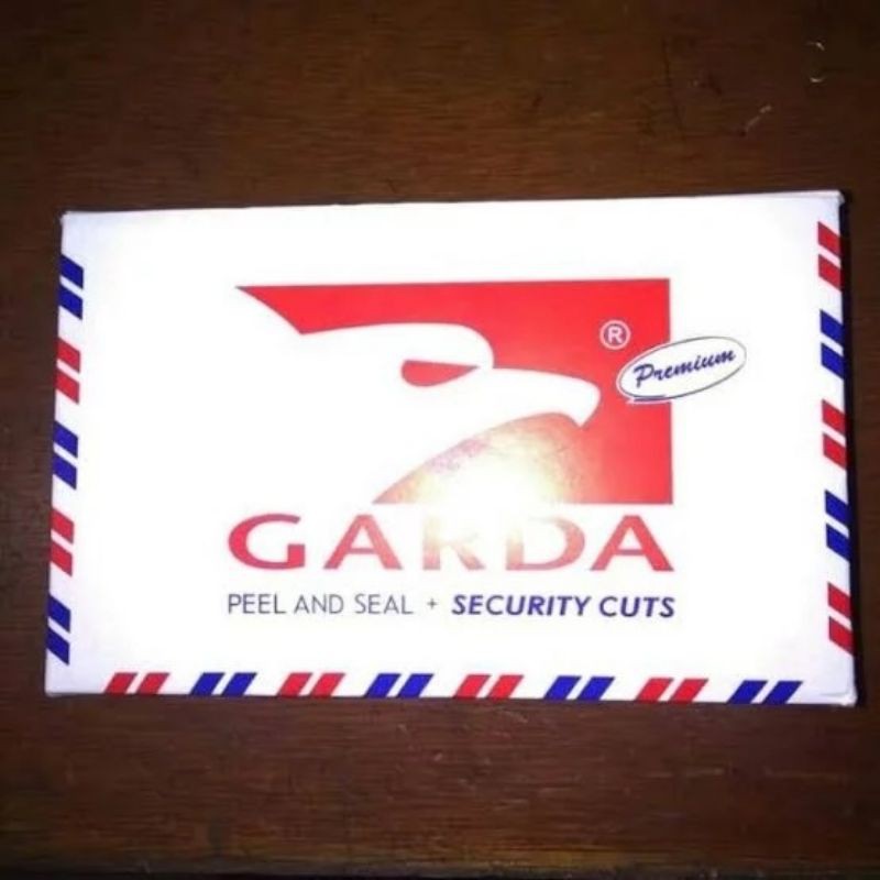 

Amplop Air Mail Putih Bergaris/Amplop Putih Garda No.104