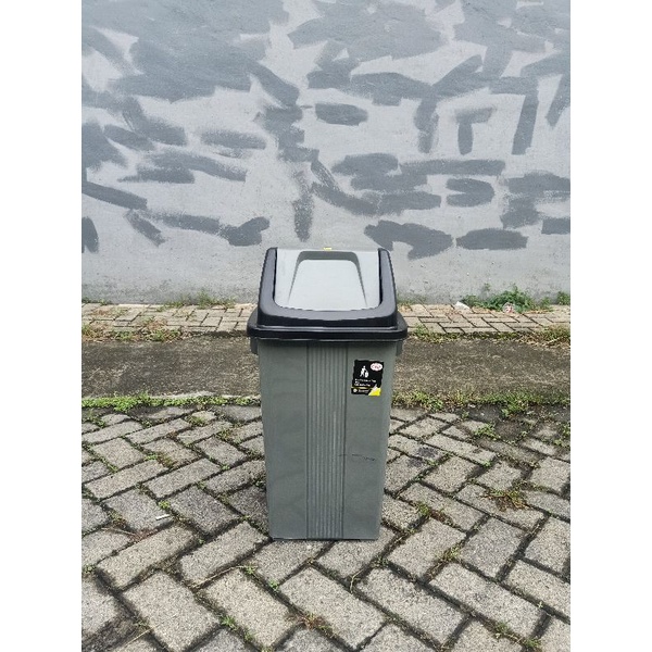 Tong Sampah Tempat Sampah Dorong BESAR 42 Liter GM Murah
